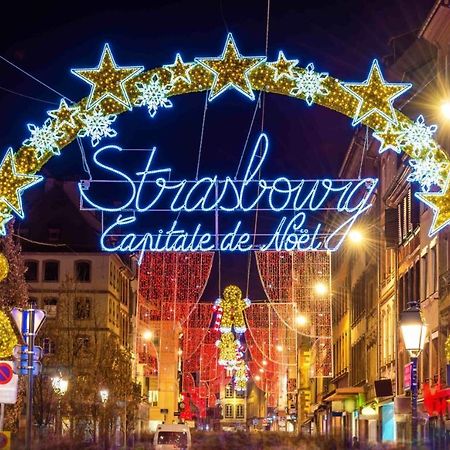 Le Carre Strasbourgeois - Logement Entier Au Centre Du Neudorf F1 Экстерьер фото